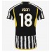 Juventus Moise Kean #18 Replika Hemma matchkläder 2023-24 Korta ärmar